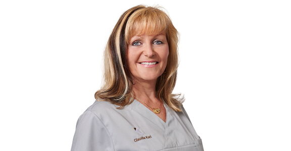 Praxismanagerin Claudia Karl